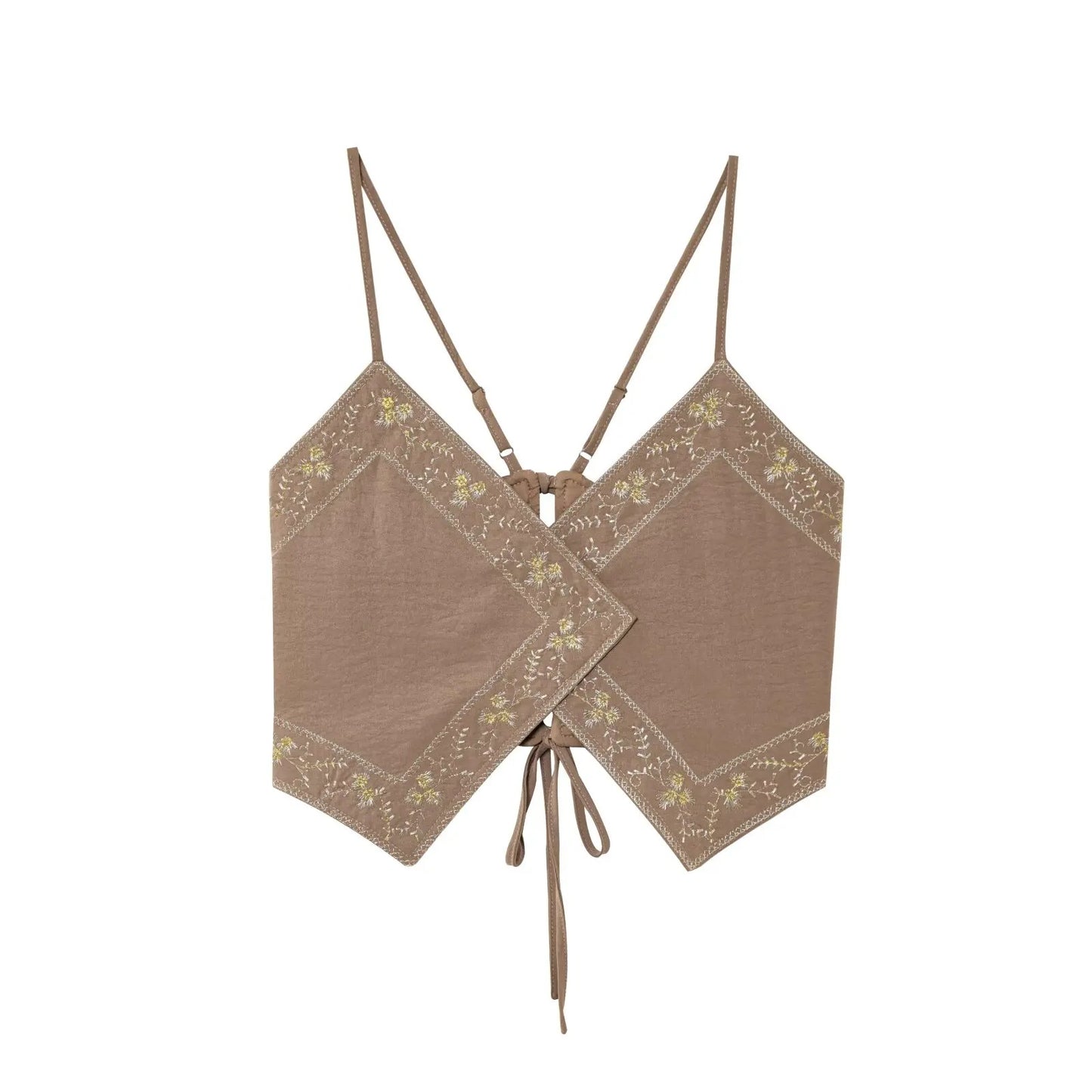 TRAFZA Women New Fashion Solid Belt Wrinkles Decorate Casual Loose Trousers Female Chic Zipper Side Pocket Slim Wide Leg Pants